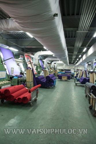 Hình ảnh kho xưởng - Công Ty Cổ Phần Kinh Doanh Vải Sợi Phú Lộc<br> (Tổng Đại Lý Phân phối vải PangRim NeoTex Hàn Quốc)